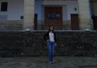 Bogotá kostel na vyhlídce