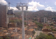 Medellín - lanovka na vyhlídku