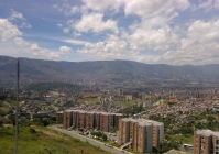 Vyhlídka ze střechy nemocnice