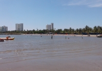 Pláž v Coveñas alias poštípané outputy