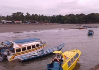 Příjezd do Juanchaco