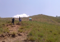 Prodejce na půl cesty, sešup jak blázen cca na hodinu. Respekt